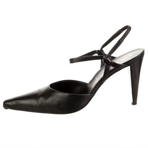 Prada Leather Slingback Pumps